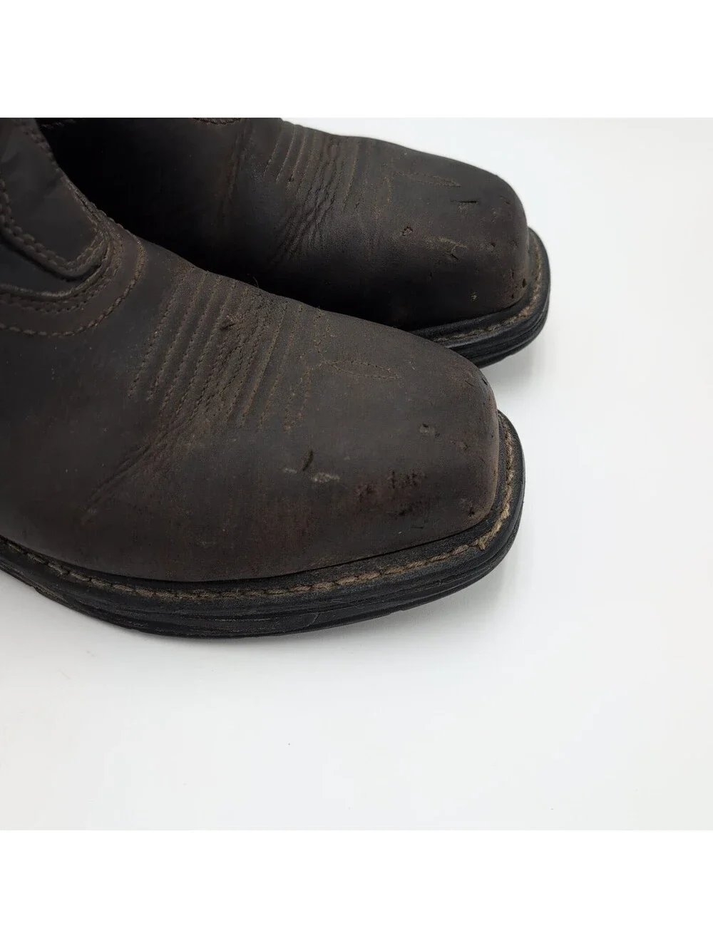 Ariat WorkHog VentTEK Composite Toe Pull-On Work Boots Men's 9D Black EH ASTM